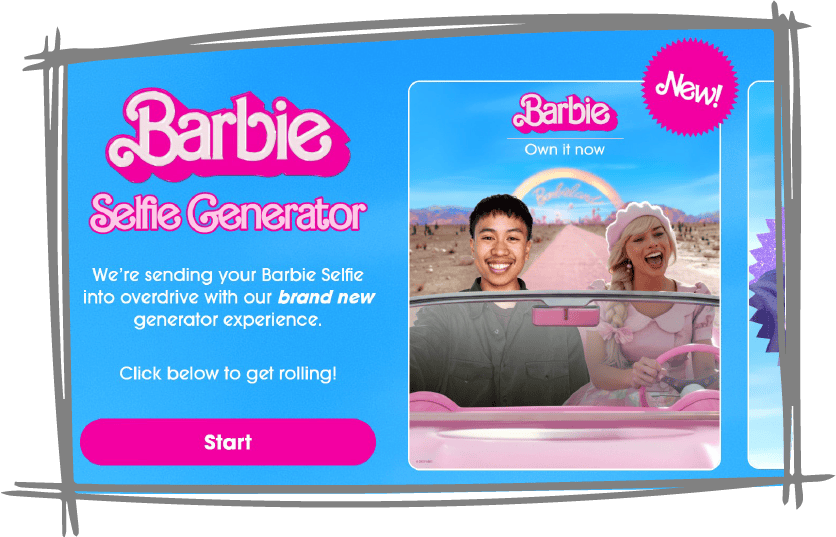 Barbie Selfie Generator