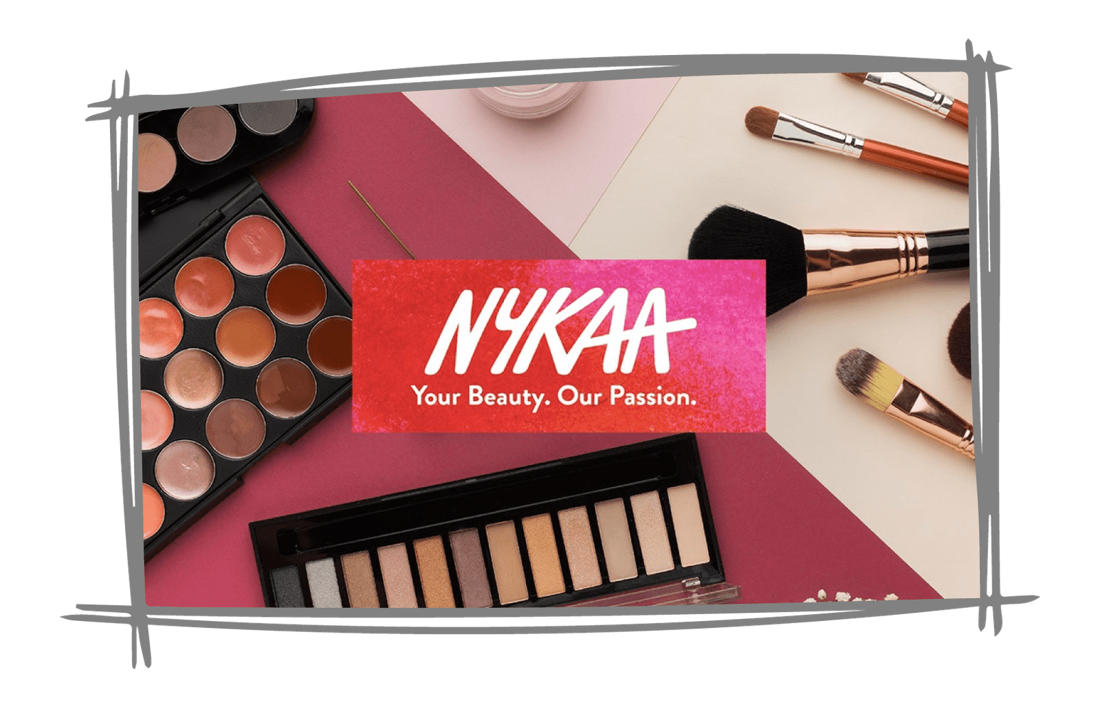 Strong Brand Identities of Nykaa in Cosmetics Industry